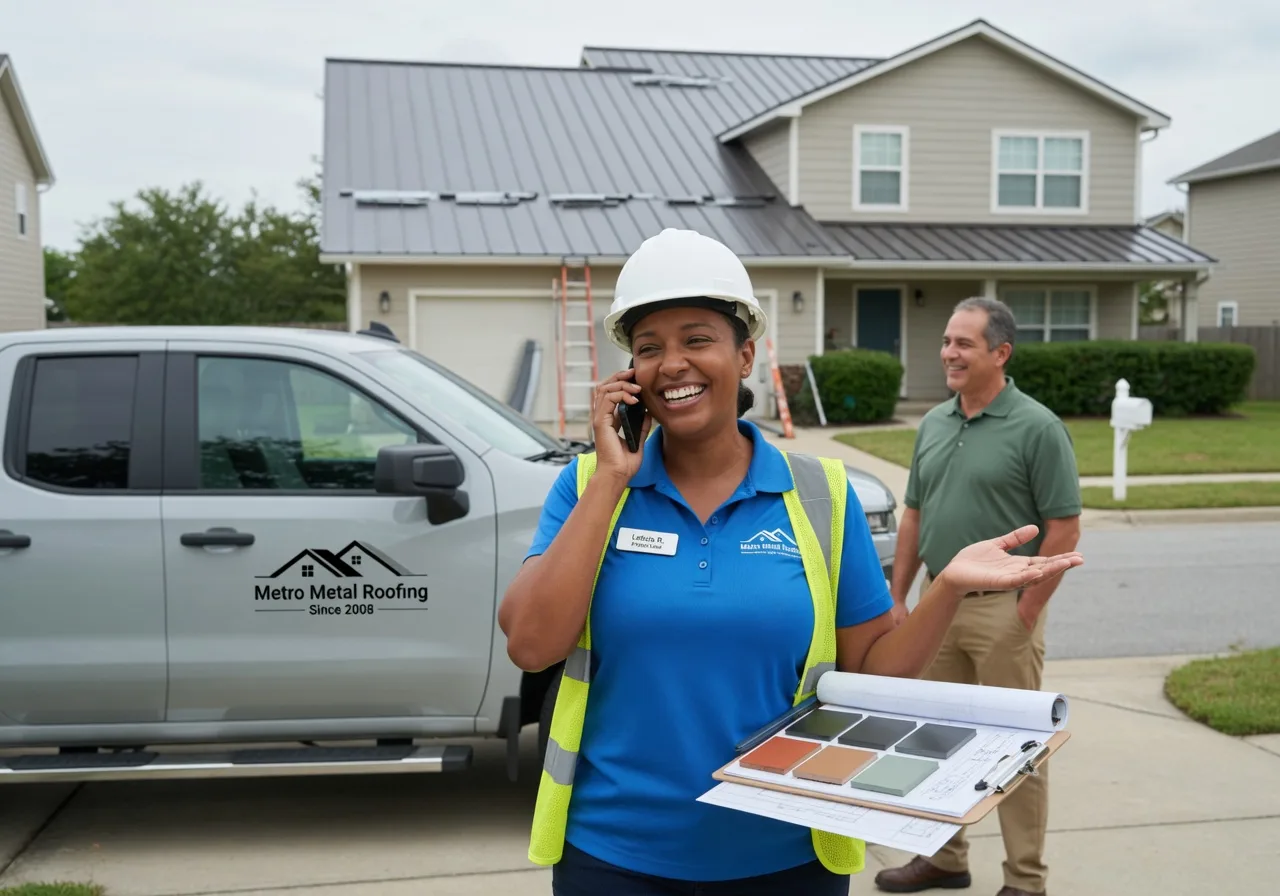 Storm Damage Metal Roof Repair in Maysville, OK